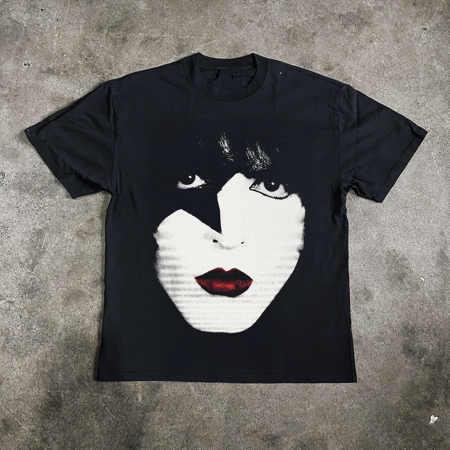 STARCHILD 'PAUL STANLEY' HEAVY BLACK TEE