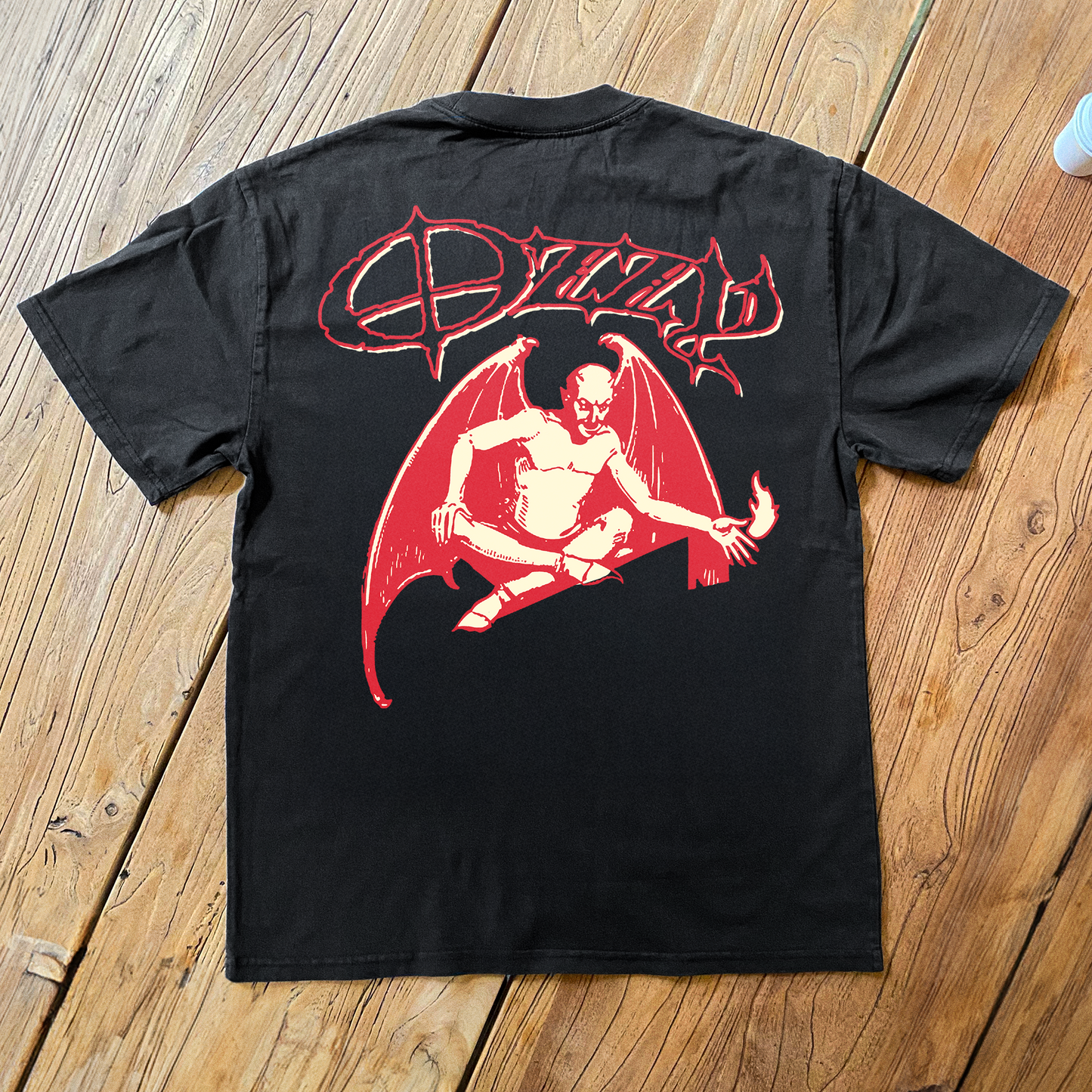 OZZY 'PRINCE OF DARKNESS' HEAVYWEIGHT BLACK TEE