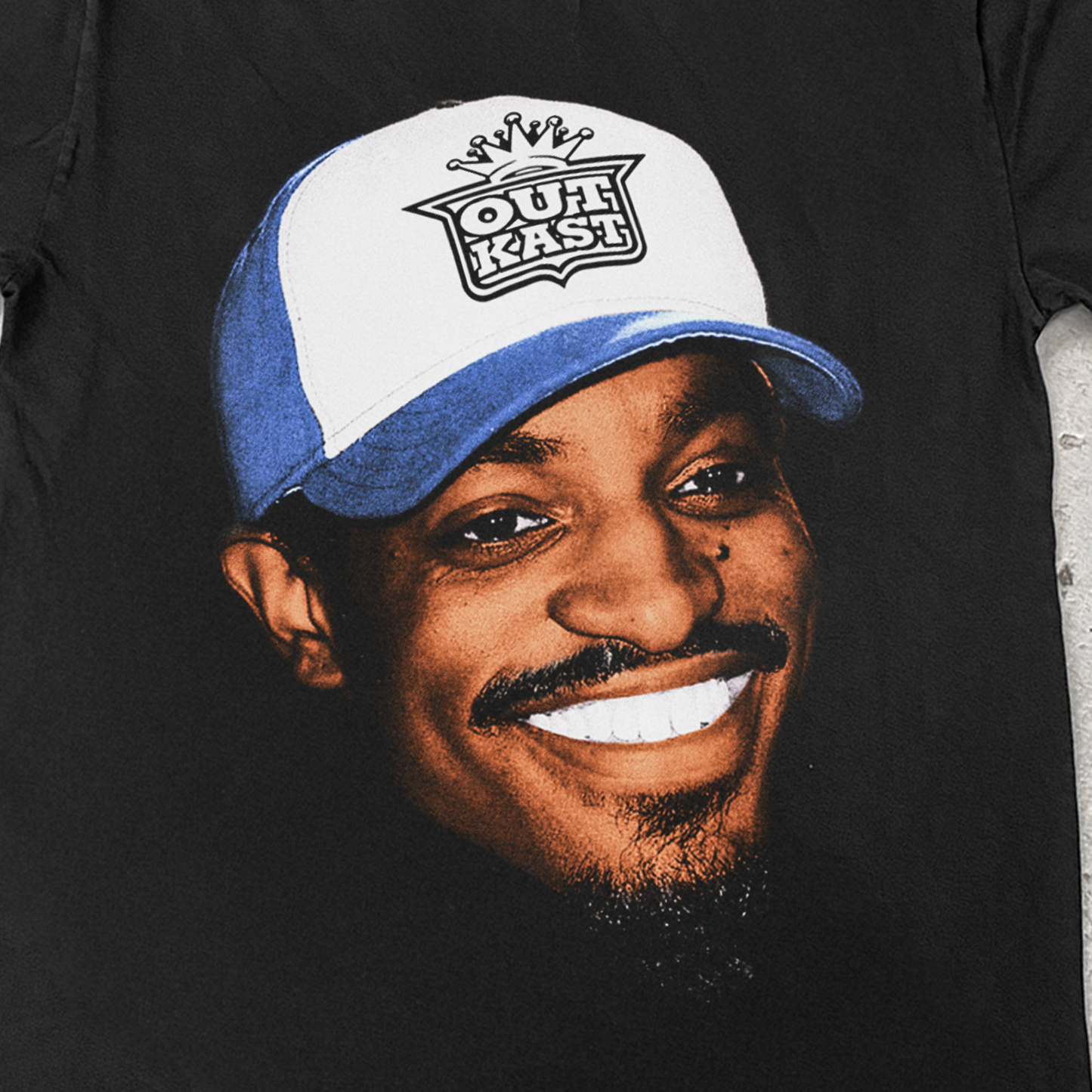 ANDRE 3K 'OUTKAST' HAT HEAVYWEIGHT BLACK TEE