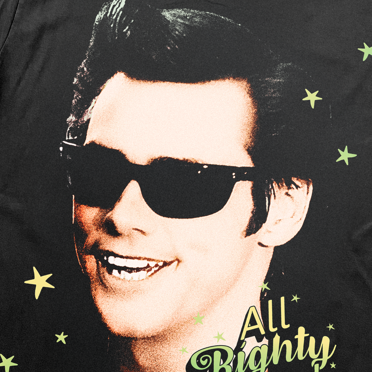 All Righty Then!' Ace Heavyweight Black T-Shirt