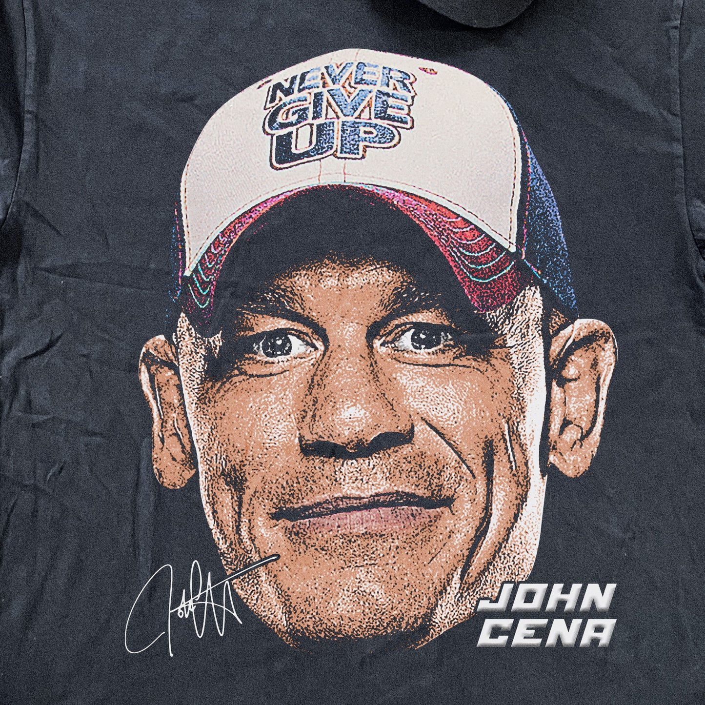 John Cena Black Heavyweight T-Shirt