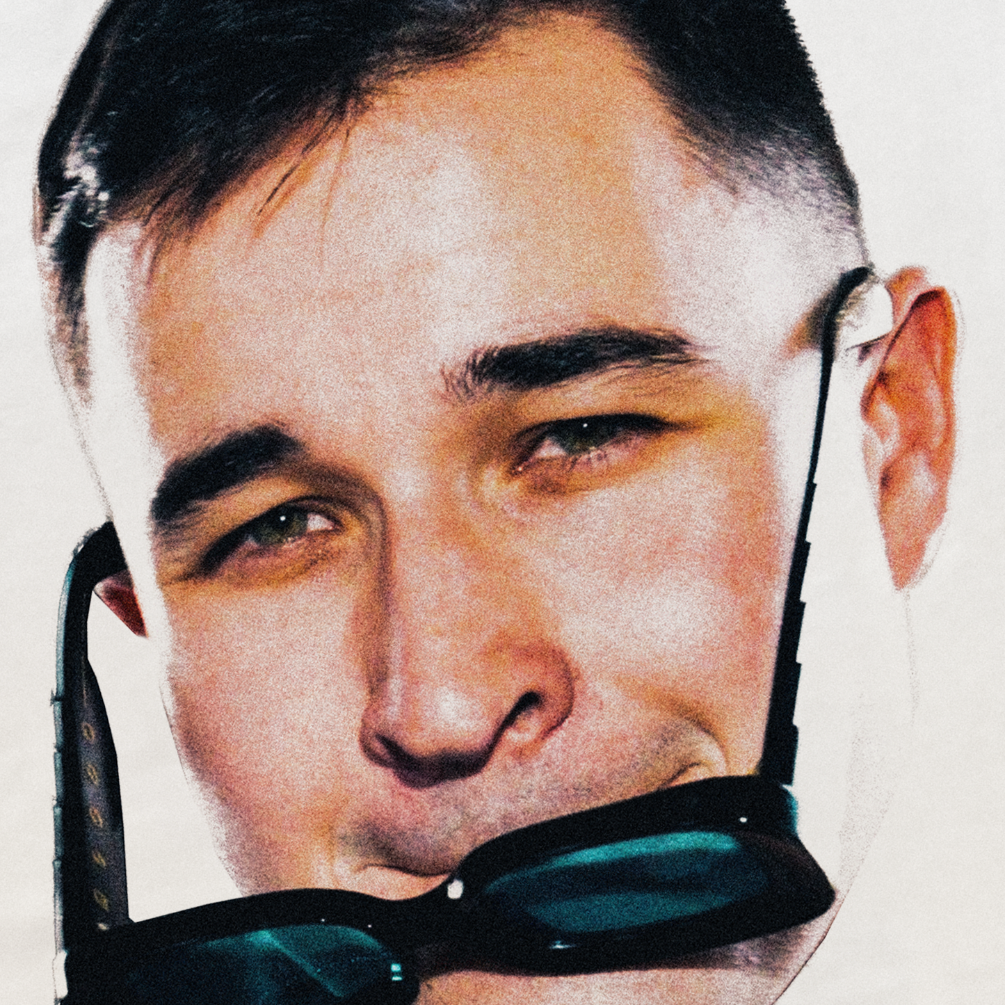 Dj Summit' Heavyweight White T-Shirt