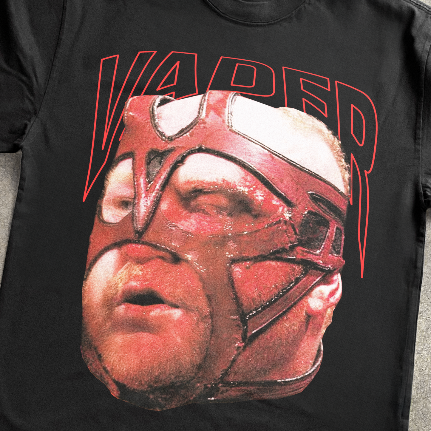 Vader' Heavyweight Black T-Shirt