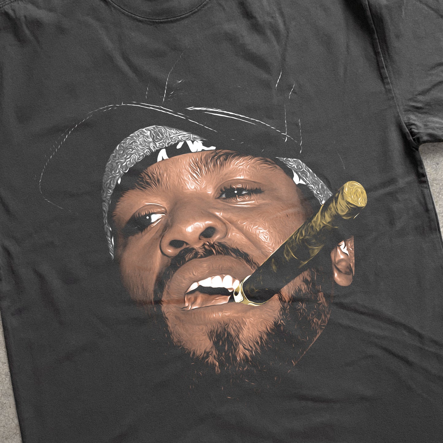 METHODMAN - TICAL HEAVYWEIGHT BLACK T-SHIRT