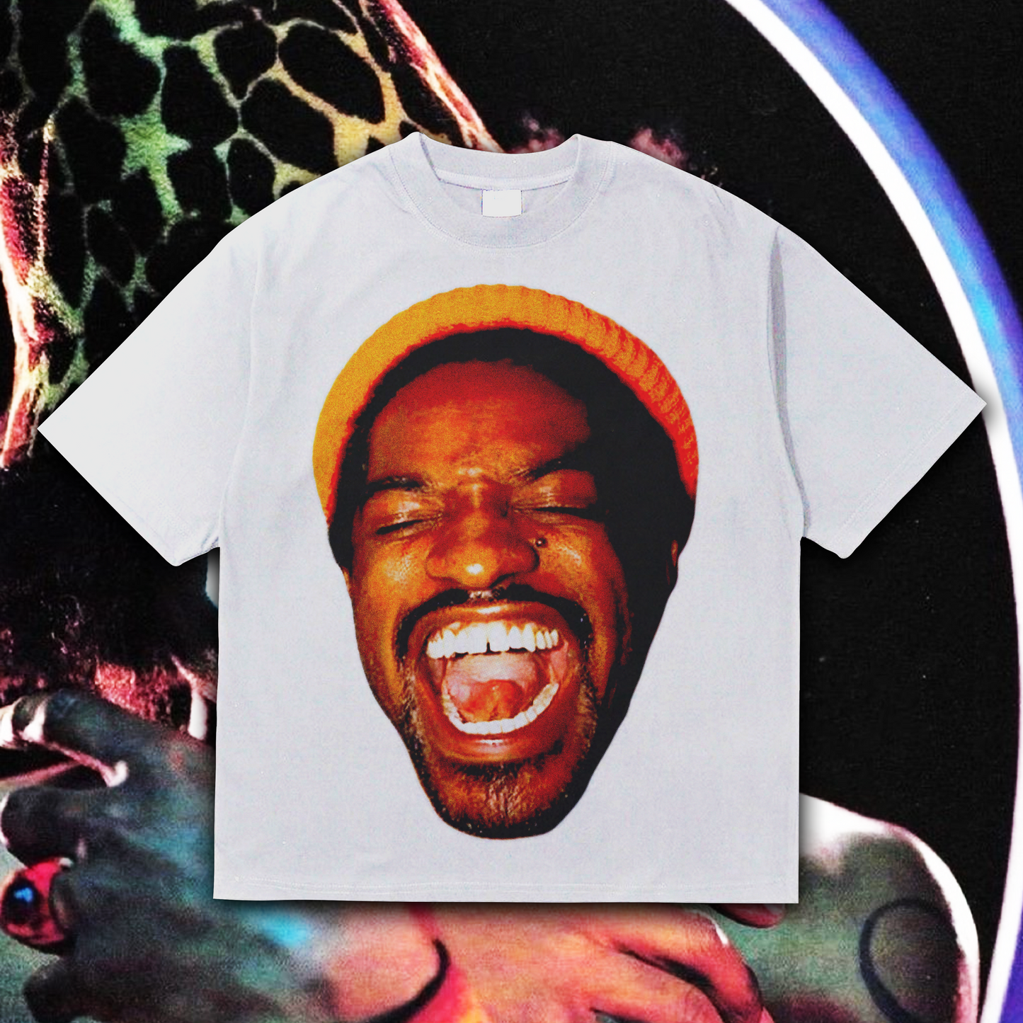 ANDRE 3000 'THE JOY' HEAVYWEIGHT WHITE TEE