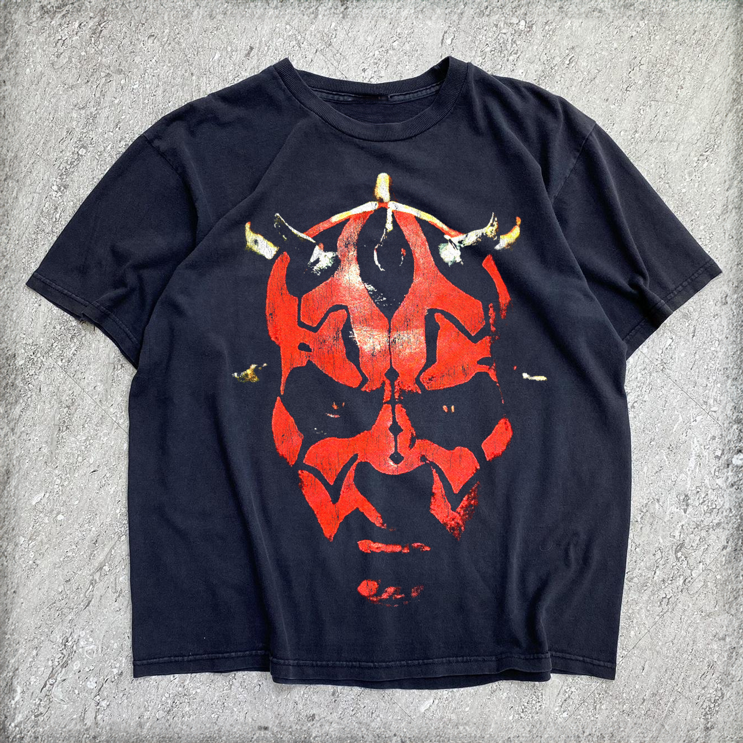 DARTH MAUL HEAVYWEIGHT BLACK T-SHIRT