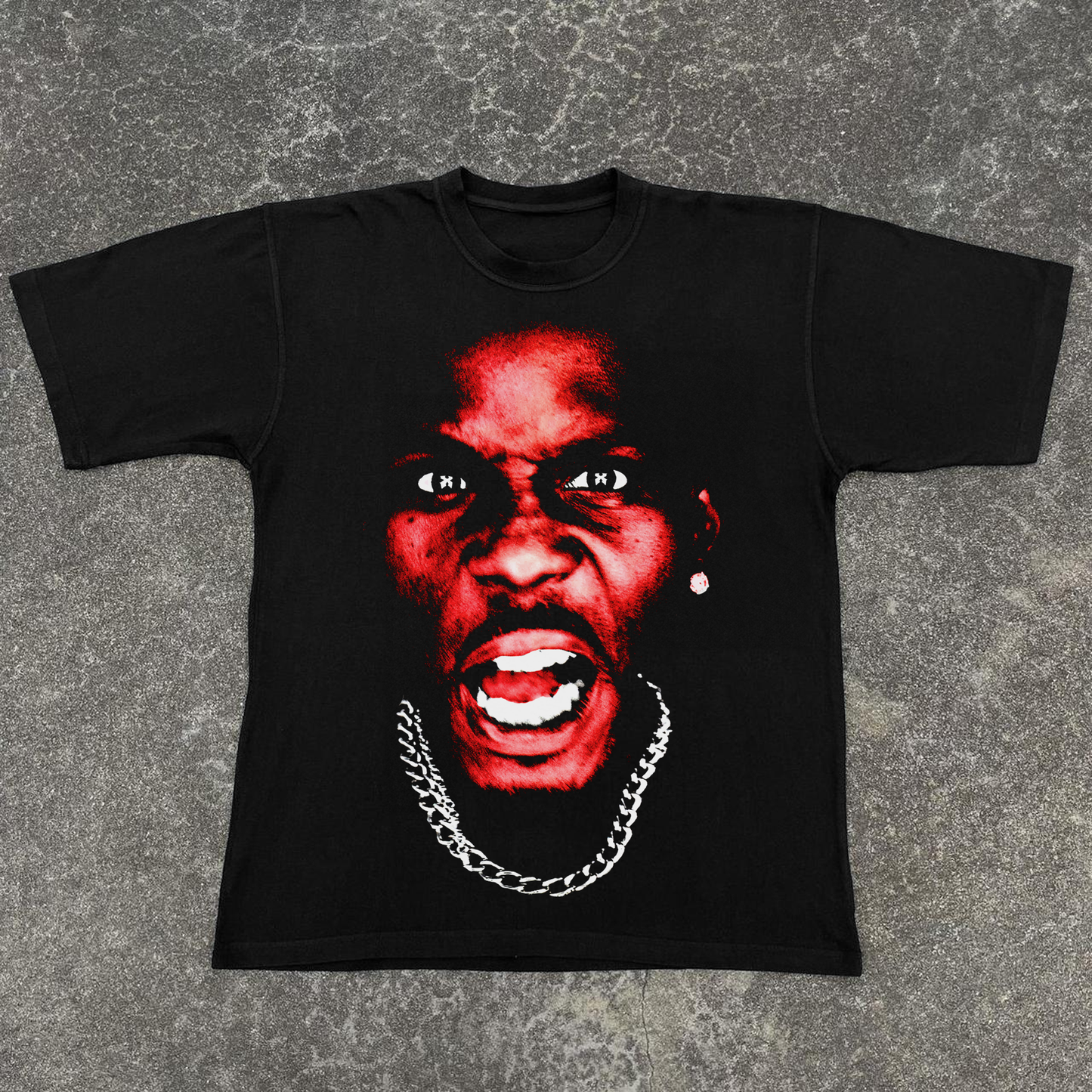 DMX 'X' HEAVYWEIGHT BLACK TEE