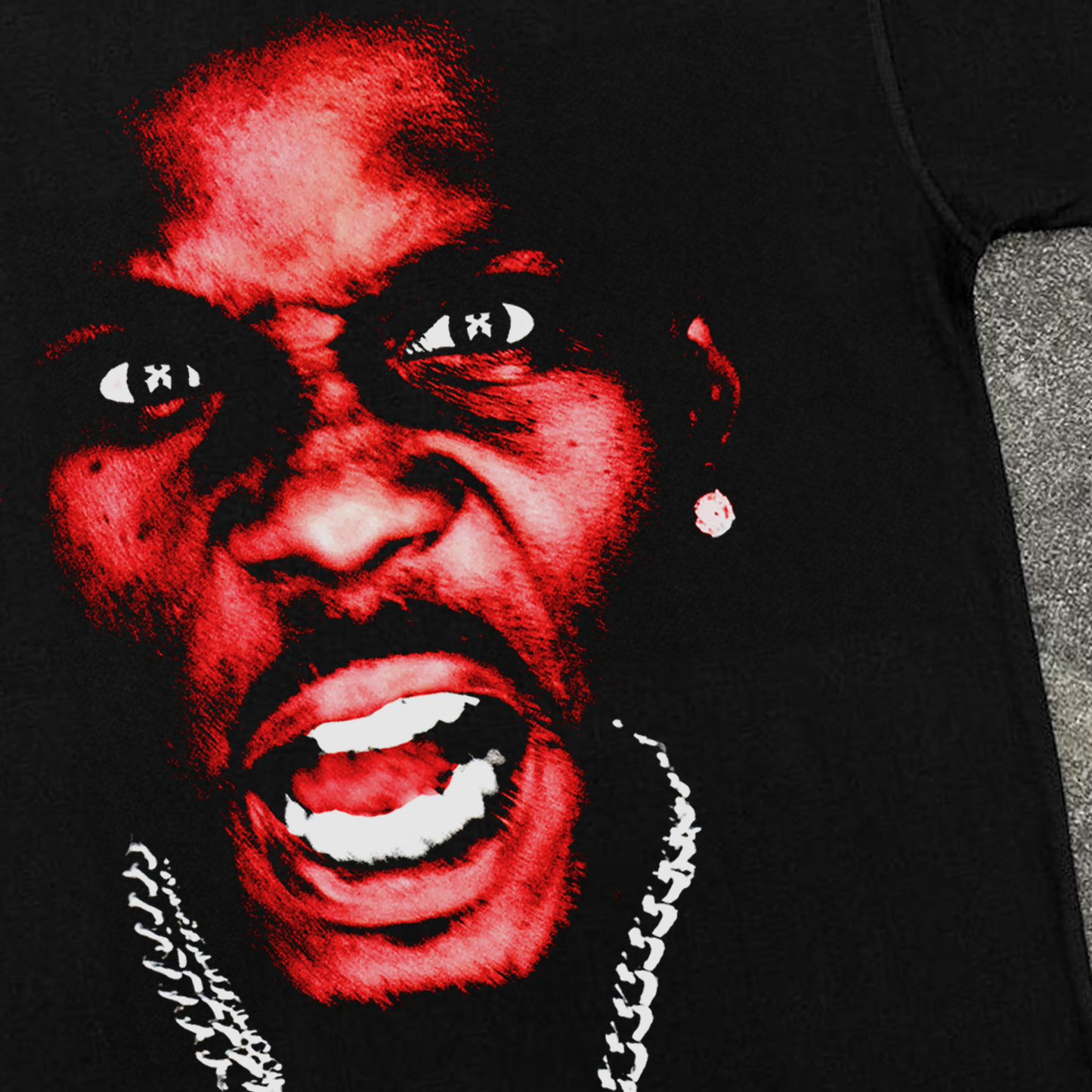 DMX 'X' HEAVYWEIGHT BLACK TEE