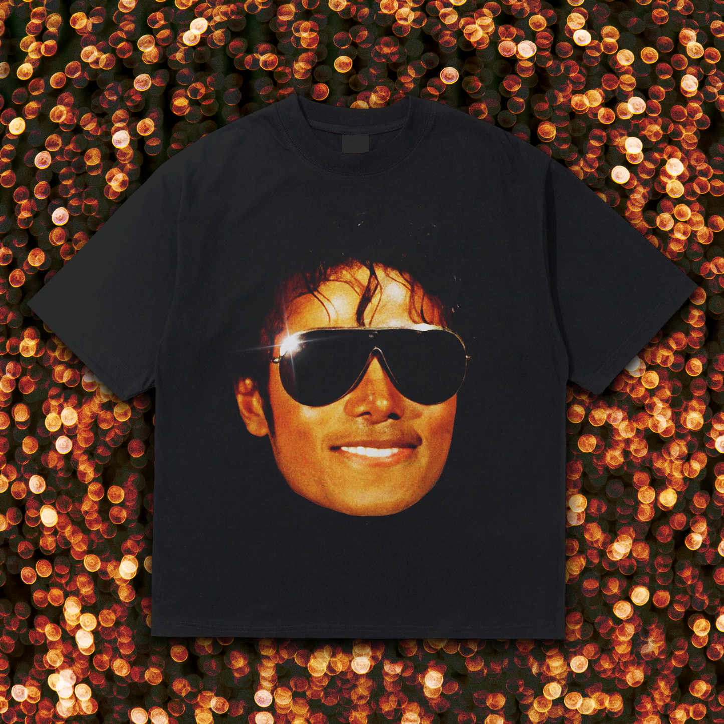 MICHEAL ’84 GRAMMYS HEAVYWEIGHT BLACK TEE