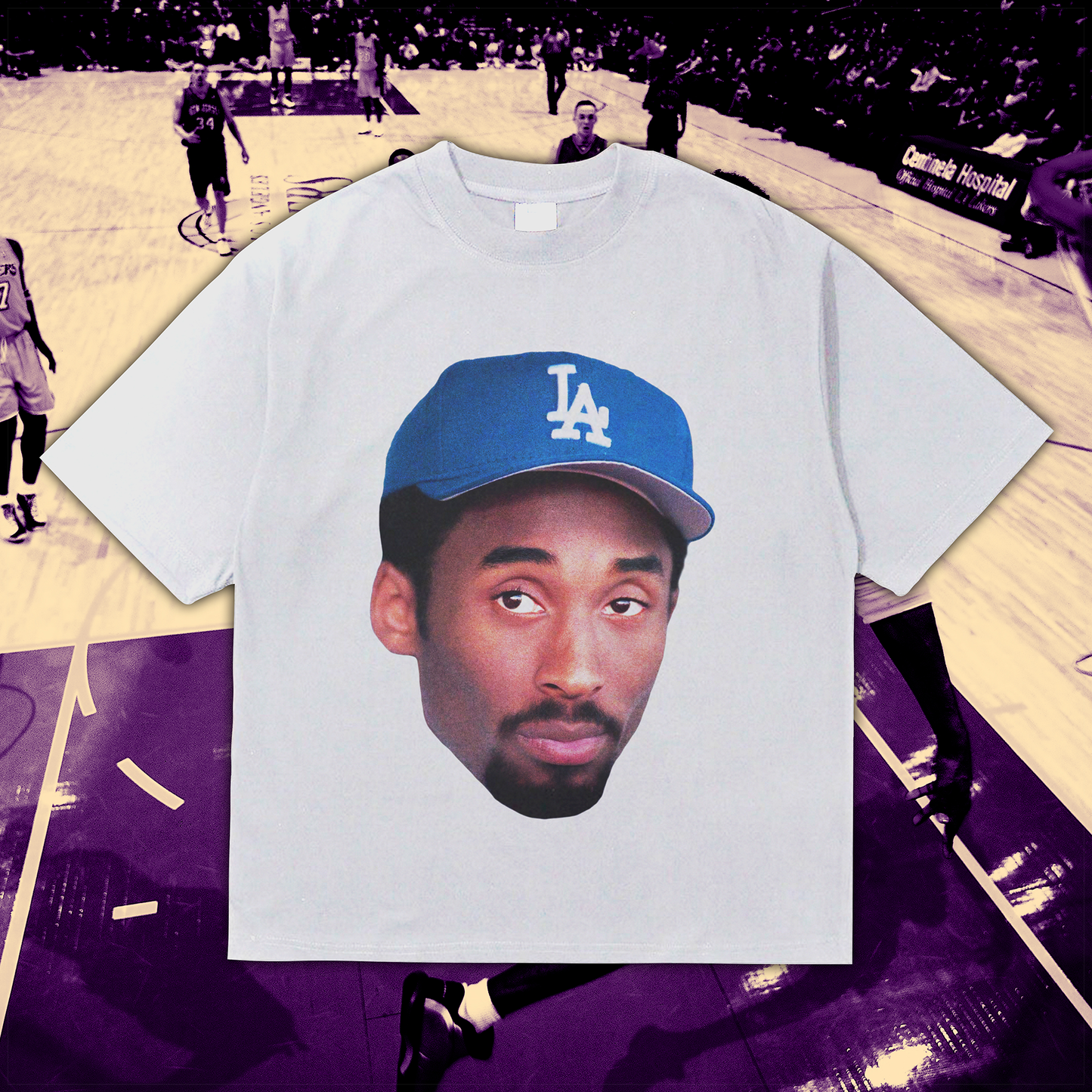 MAMBA 24 HEAVYWEIGHT WHITE TEE