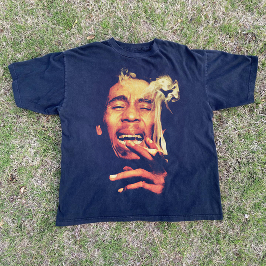HERB IS FREEDOM HEAVYWEIGHT BLACK T-SHIRT