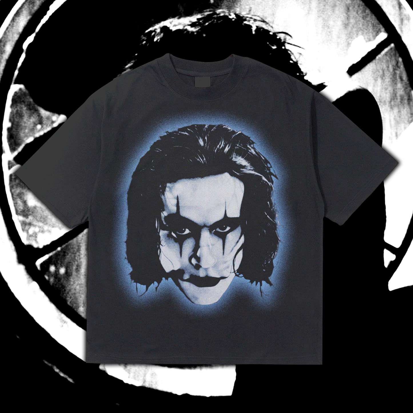 THE CROW HEAVYWEIGHT BLACK TEE