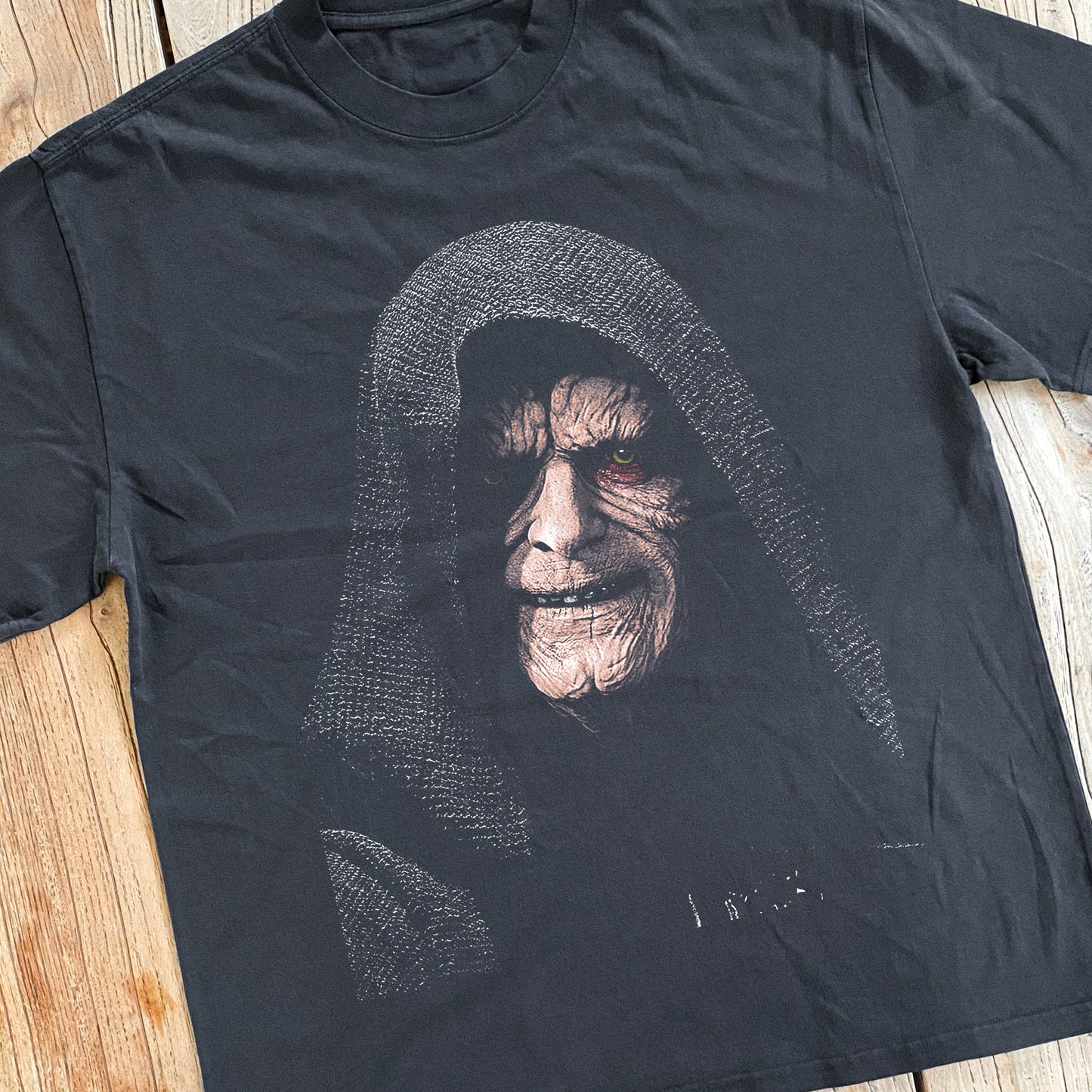 Sheev Palpatine Heavyweight Black T-Shirt