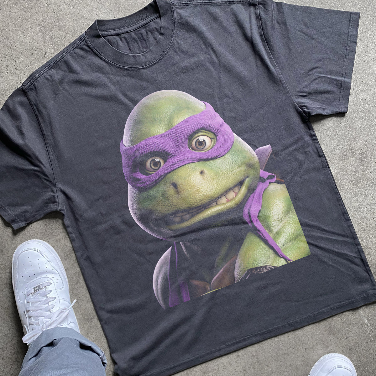 Donatello - TMNT 2 Heavyweight Black T-Shirt