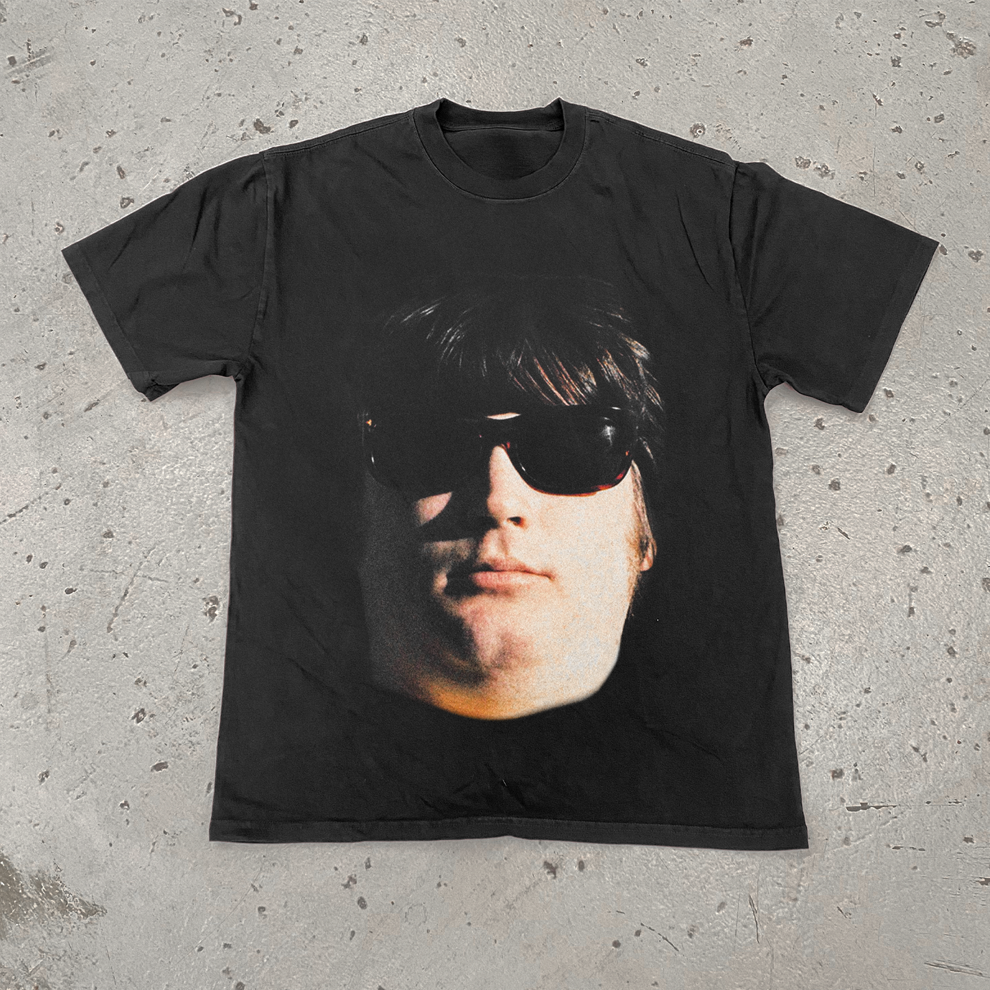 BRIAN 'BEACH BOY' HEAVY FADED BLACK TEE