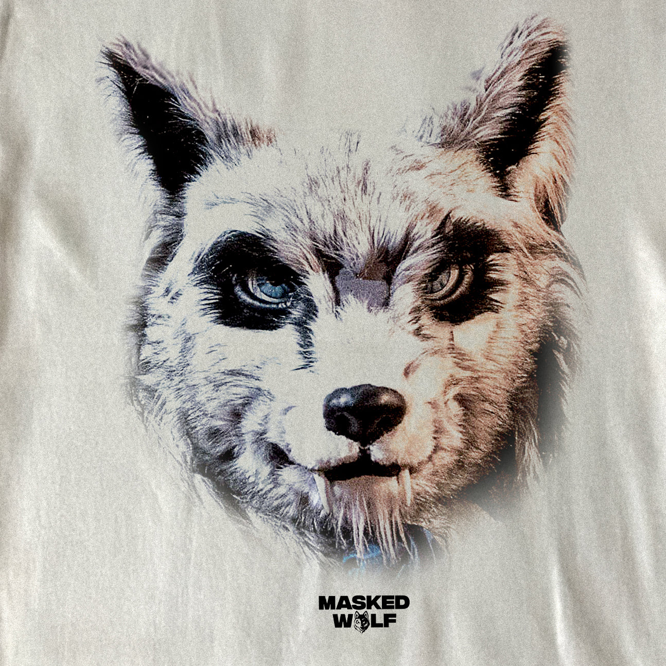 MASKED WOLF HEAVYWEIGHT WHITE T-SHIRT