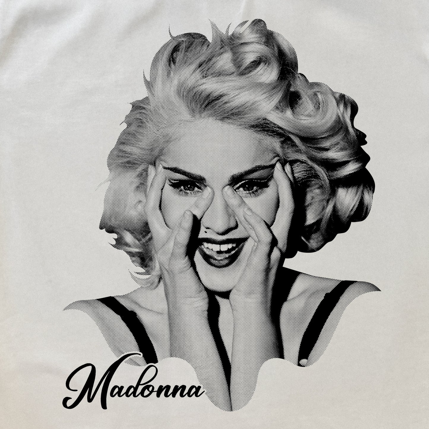 Madonna 90s Heavyweight White T-Shirt