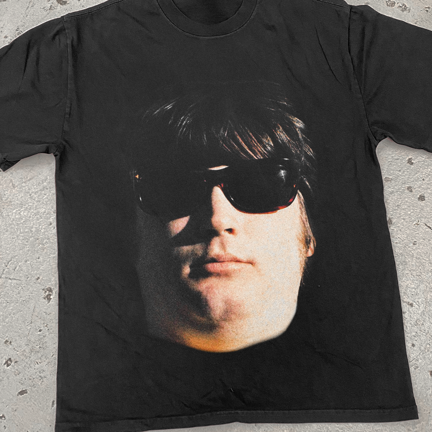 Brian 'Beach Boy' Heavy Faded Black Tee