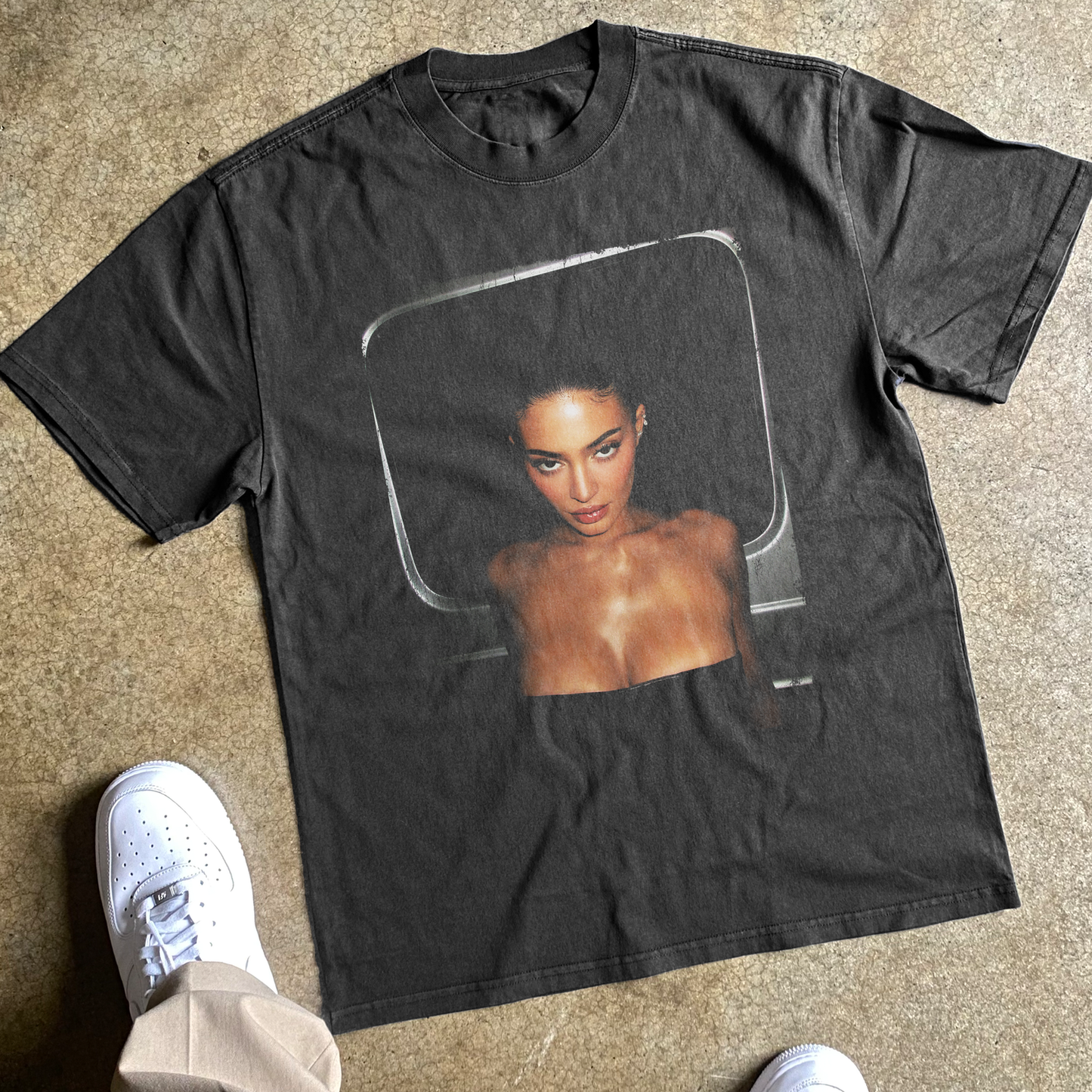 The Gorgeous K Heavyweight Black Tshirt