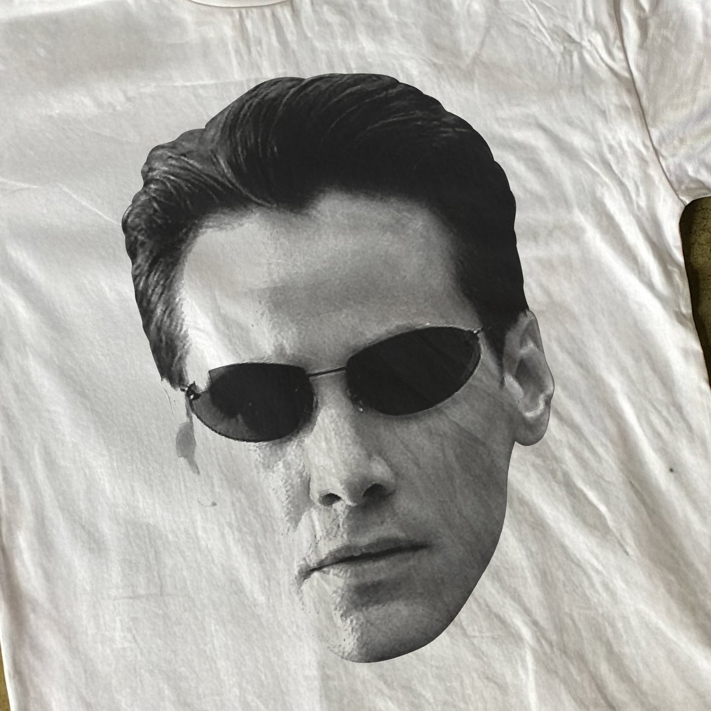 NEO - MATRIX HEAVYWEIGHT WHITE T-SHIRT