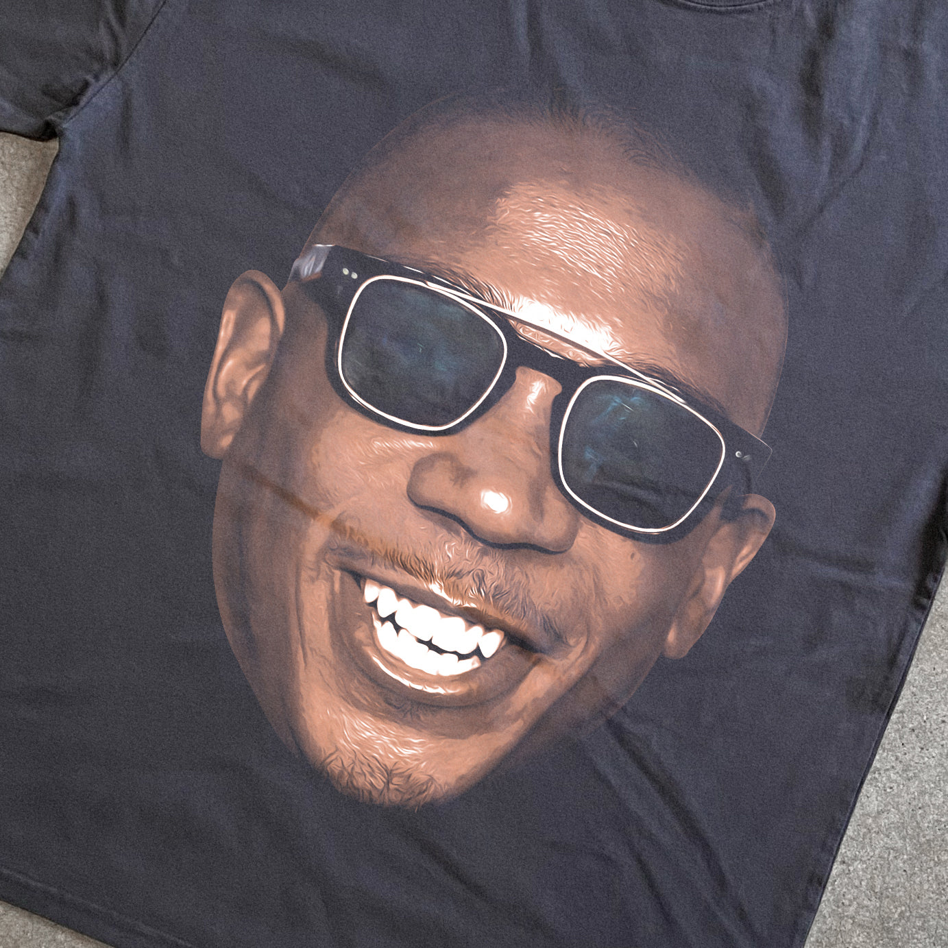 JA RULE - BIG HEAD HEAVYWEIGHT BLACK T-SHIRT
