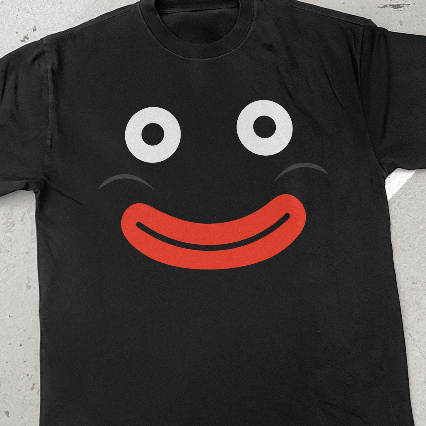 'Mr Popo' Heavy Faded Black Tee