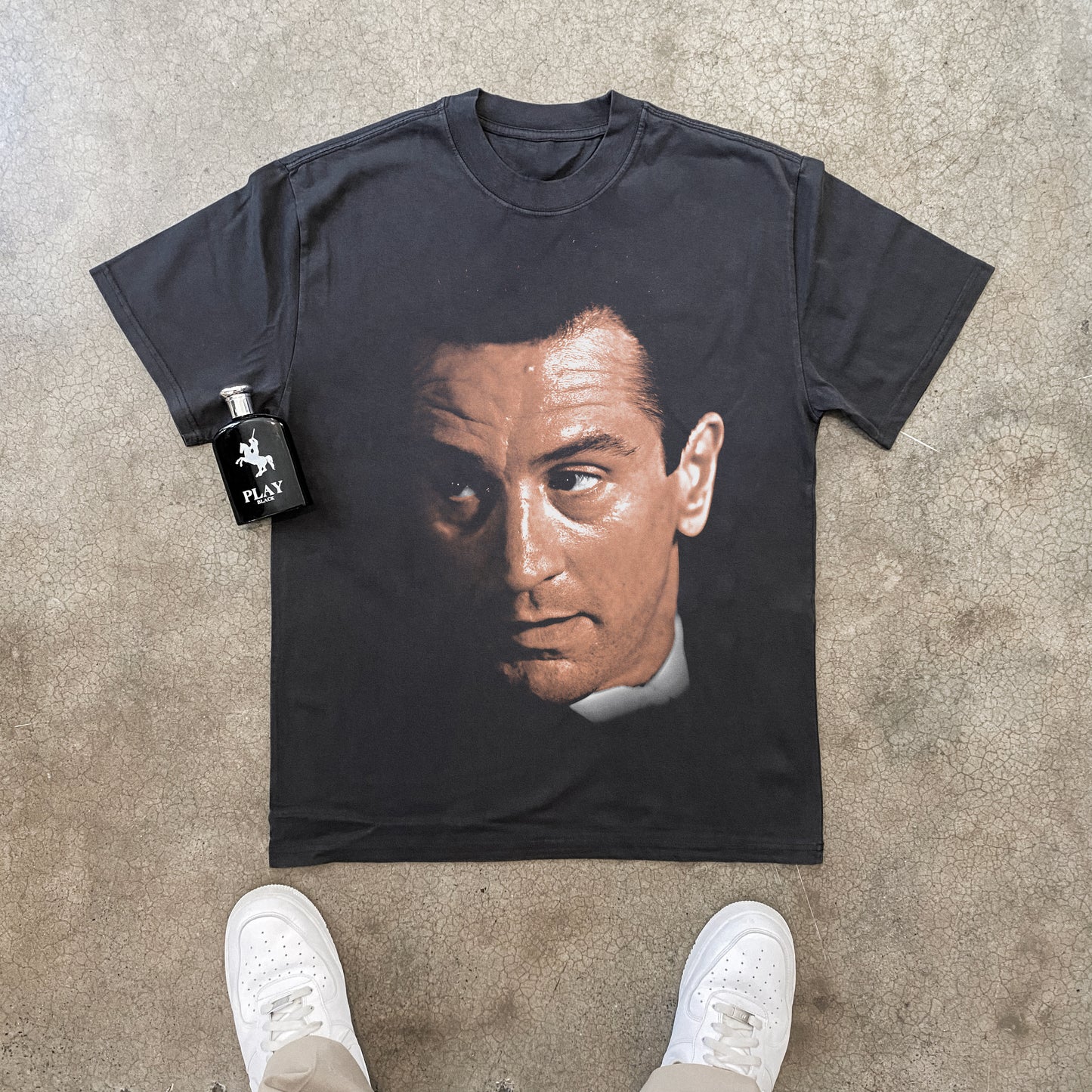 GOODFELLAS - JIMMY CONWAY HEAVYWEIGHT BLACK T-SHIRT