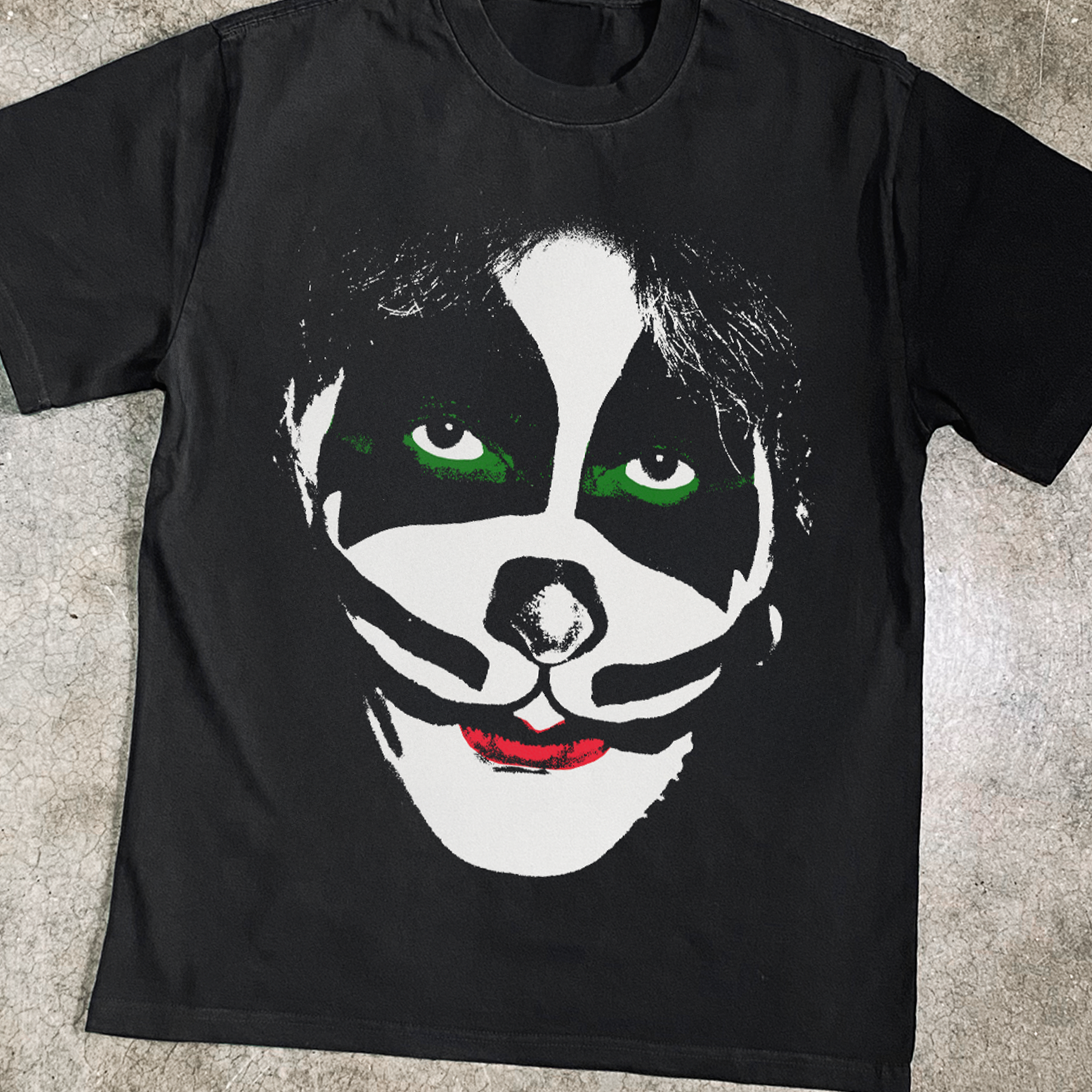 CATMAN 'PETER CRISS' HEAVYWEIGHT BLACK TEE
