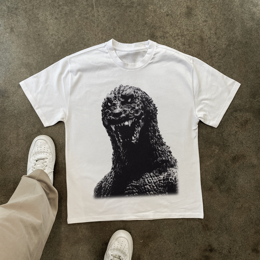GOJIRA 'WHITE EYES' HEAVY WHITE T-SHIRT