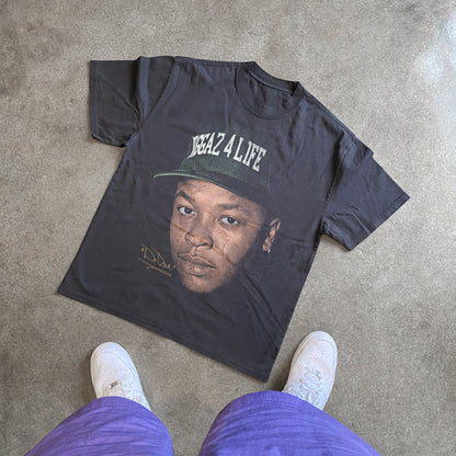 DR.DRE N.W.A BIG HEAD HEAVYWEIGHT BLACK T-SHIRT