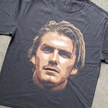 David Beckham Prime Heavyweight Black T-Shirt