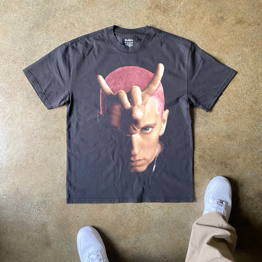 SLIM SHADY HEAVYWEIGHT BLACK T-SHIRT
