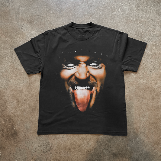 TAKER 'HOOD' HEAVY FADED BLACK TEE