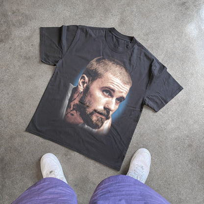 Justin Bieber - Locked In Heavyweight Black T-Shirt