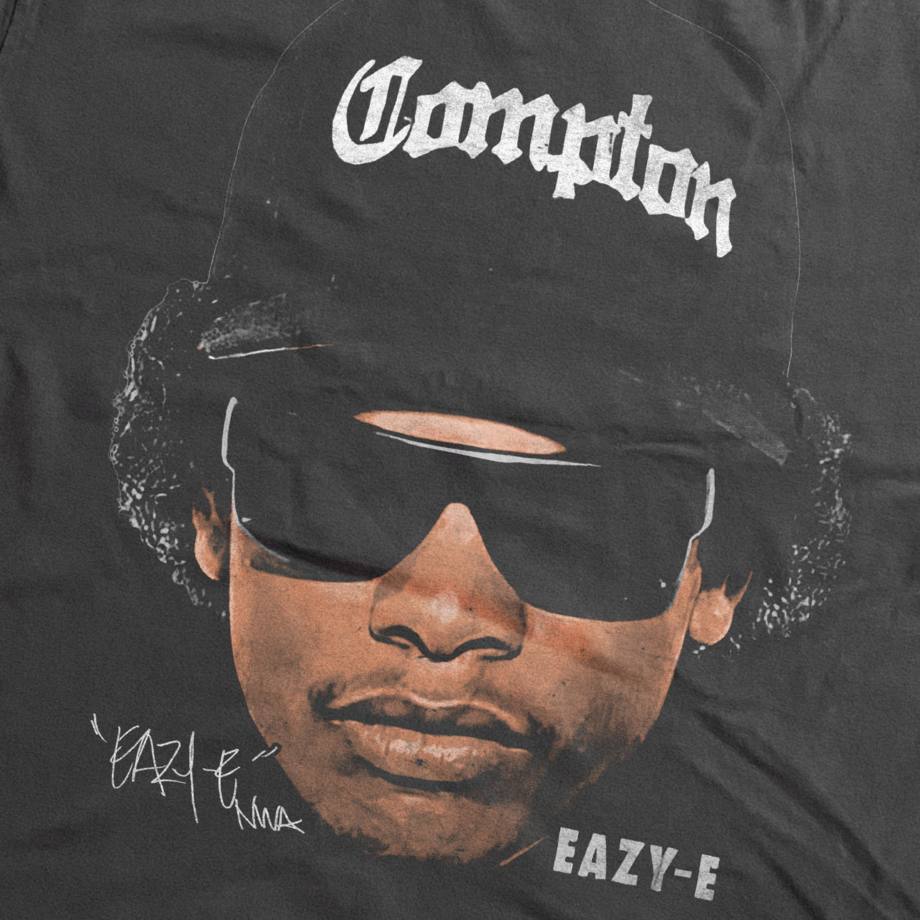 EAZY-E N.W.A BIG HEAD HEAVYWEIGHT BLACK T-SHIRT