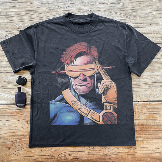 Cyclops Optic Blast Heavyweight Black T-Shirt