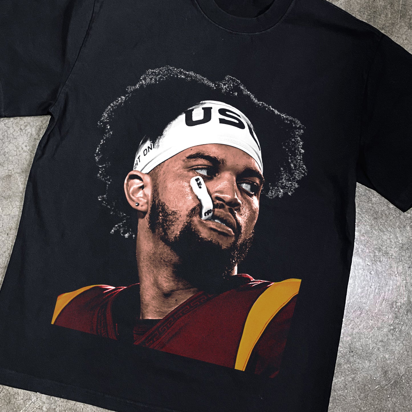 Calleb Williams Heavyweight Black T-shirt