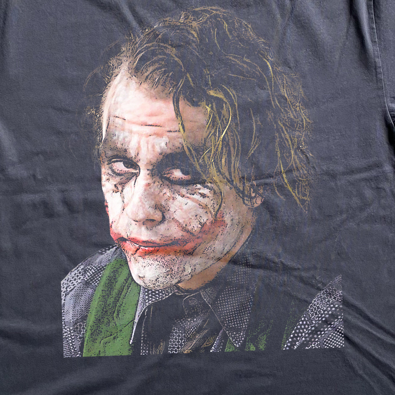 GOTHAM MADMAN HEAVYWEIGHT BLACK T-SHIRT