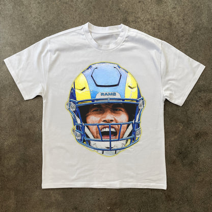 LA RAMS 'MATT S.' HEAVYWEIGHT WHITE T-SHIRT