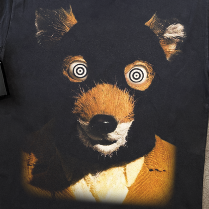 Fantastic Mr. Fox' Crazy Eye Heavyweight Black T-Shirt – Big Head Fantastic Mr. Fox' Crazy Eye Heavyweight Black T-Shirt – Big Head