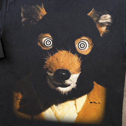 'FANTASTIC MR. FOX' HEAVYWEIGHT BLACK T-SHIRT