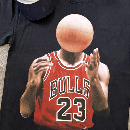 'HIS AIRNESS' HEAVYWEIGHT OFF-BLACK T-SHIRT