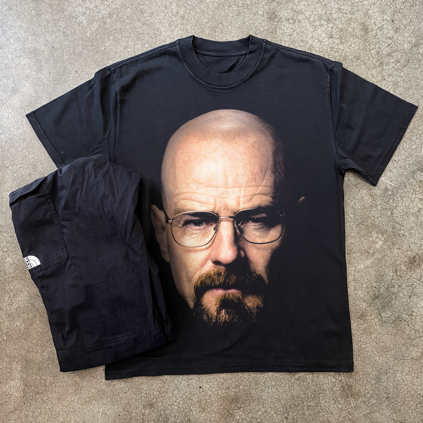 'HEISENBERG' HEAVYWEIGHT BLACK T-SHIRT