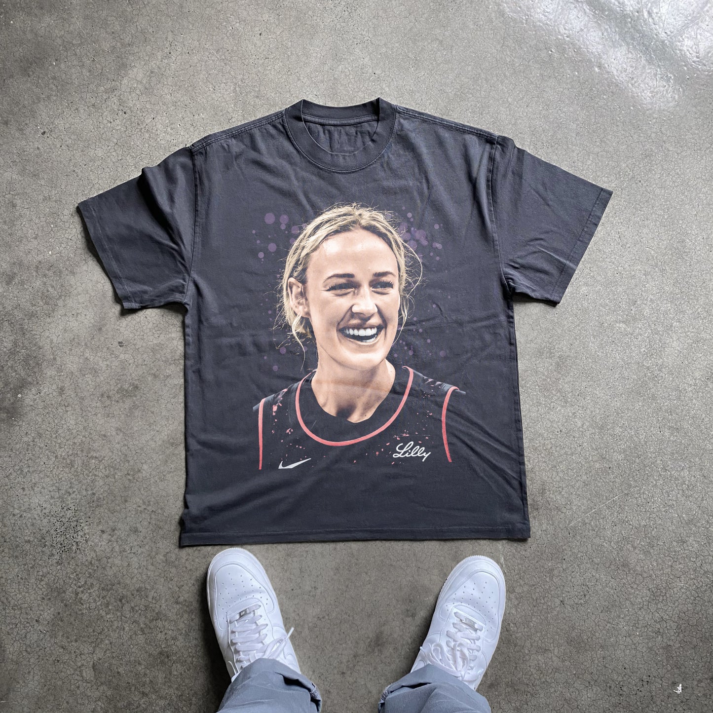Sophie Cunningham Heavyweight Black T-Shirt