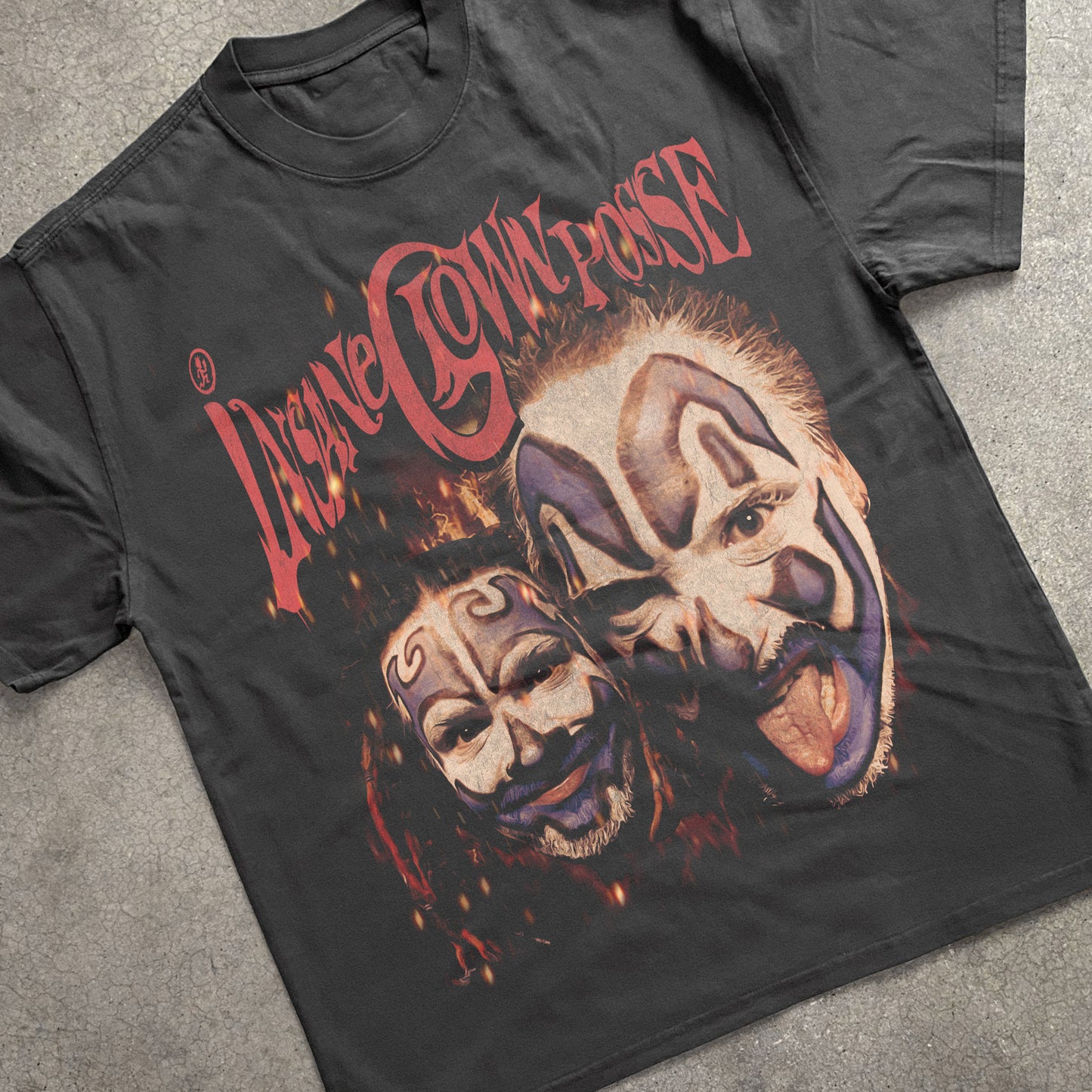 Insane Clown Posse Heavyweight Black T-Shirt