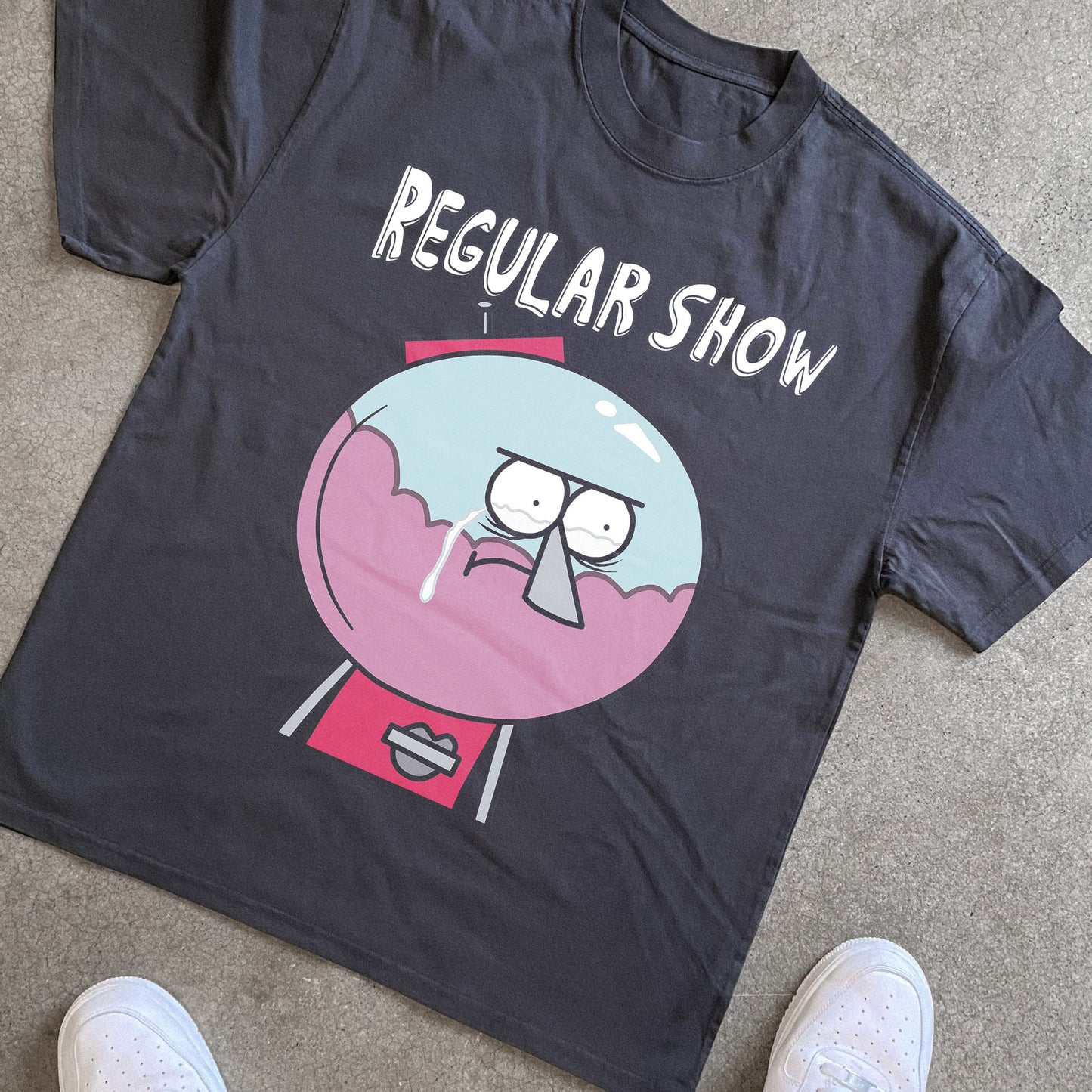 Benson Regular Show Heavyweight Black T-Shirt