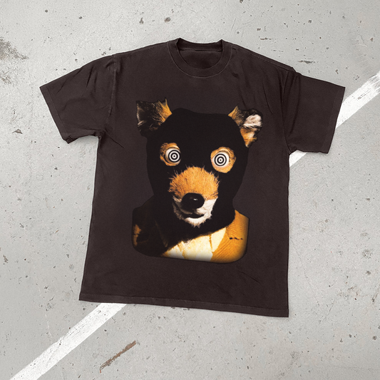 Fantastic Mr.Fox Heavyweight Choc T-Shirt