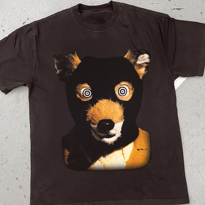 Fantastic Mr.Fox Heavyweight Choc T-Shirt