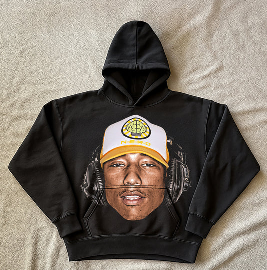 SHAQUILLE O'NEAL - BIG HEAD HEAVYWEIGHT BLACK T-SHIRT