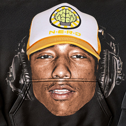 SHAQUILLE O'NEAL - BIG HEAD HEAVYWEIGHT BLACK T-SHIRT